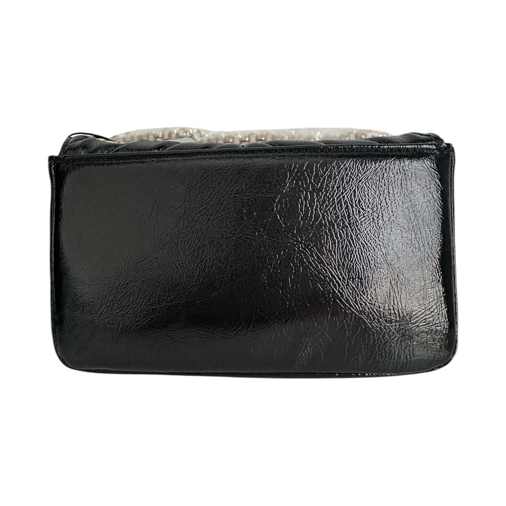 NICOLE MILLER Black Quilted Adjustable Crossbody Shoulder Handbag Women NWT $50 - Picture 3 of 12